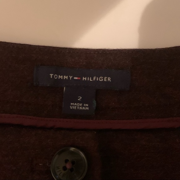 Tommy Hilfiger Deep Burgundy Pants - Picture 5 of 6